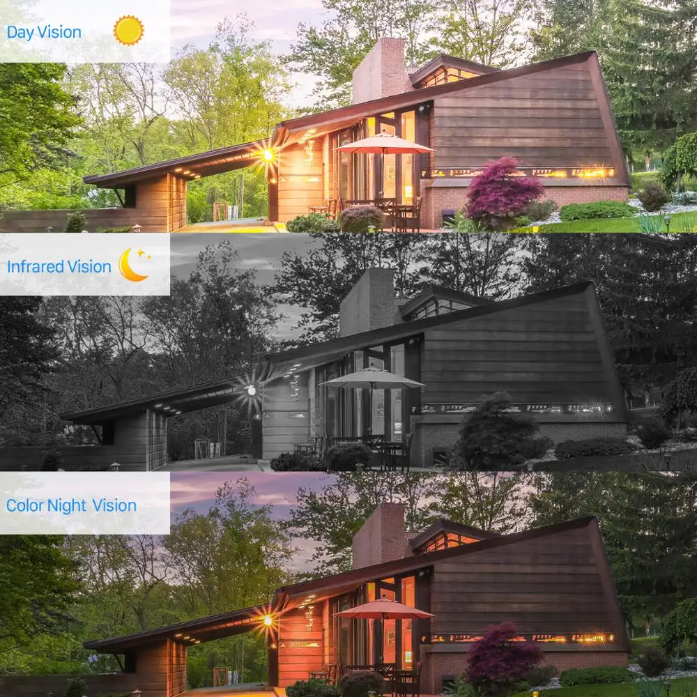 5MP PTZ IP Camera Wifi Outdoor AI Human Detection Audio 1080P Wireless Security CCTV Camera P2P RTSP 4X Digital Zoom Wifi Camera - Image 3