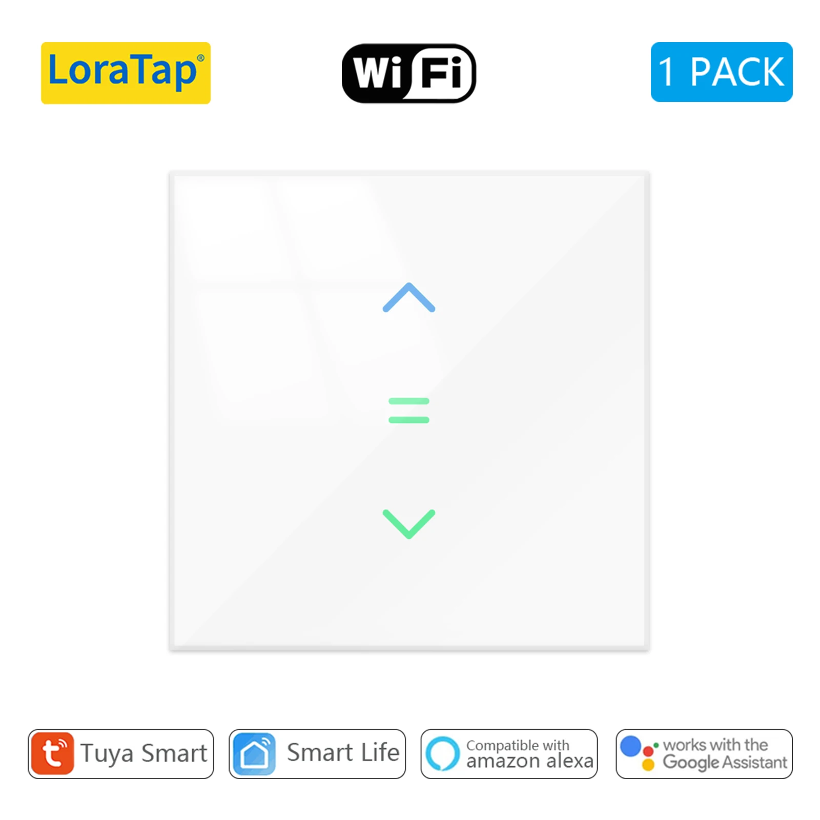 LoraTap WiFi Curtains Blinds Roller Shutter Switch Backlight Tuya Smart Life App Remote Control Google Home Alexa Voice - Image 15