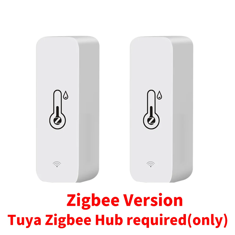 Tuya WiFi Zigbee Temperature Humidity Sensor Smart Home Indoor Hygrometer APP Monitoring Work with Google Home SmartLife Alexa - Image 9