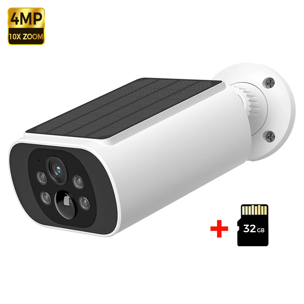 ALEVIO 2.5K Outdoor Solar Camera Wireless Cam WIFI Ultra Standby Time PIR Motion Light Color Night Vision AI Detect Battery Cam - Image 11