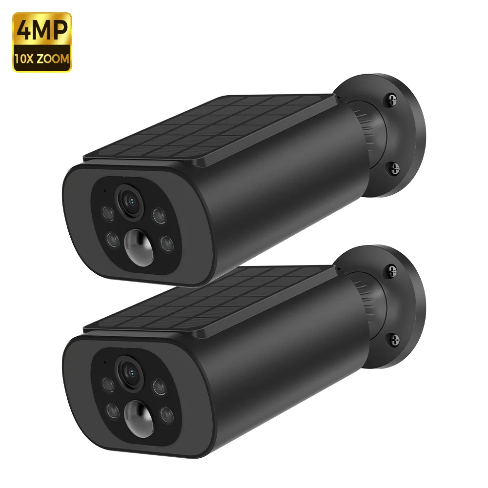 ALEVIO 2.5K Outdoor Solar Camera Wireless Cam WIFI Ultra Standby Time PIR Motion Light Color Night Vision AI Detect Battery Cam - Image 9