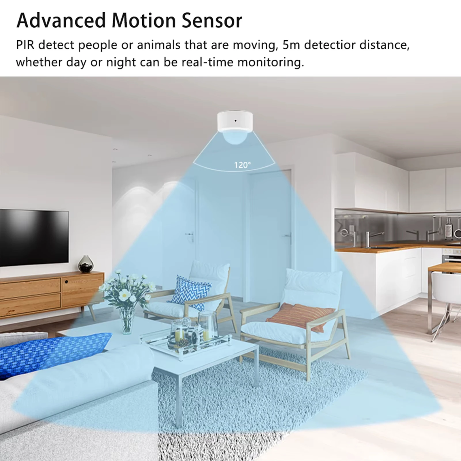 Motion Sensor Zigbee 3.0 Smart Human Body PIR Sensor Infrared Detector Security Alarm Sensor Support Z2M Home Assistant - Image 6