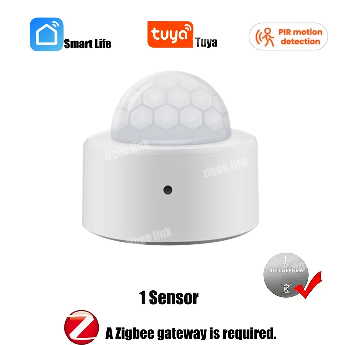 Motion Sensor Zigbee 3.0 Smart Human Body PIR Sensor Infrared Detector Security Alarm Sensor Support Z2M Home Assistant - Image 7
