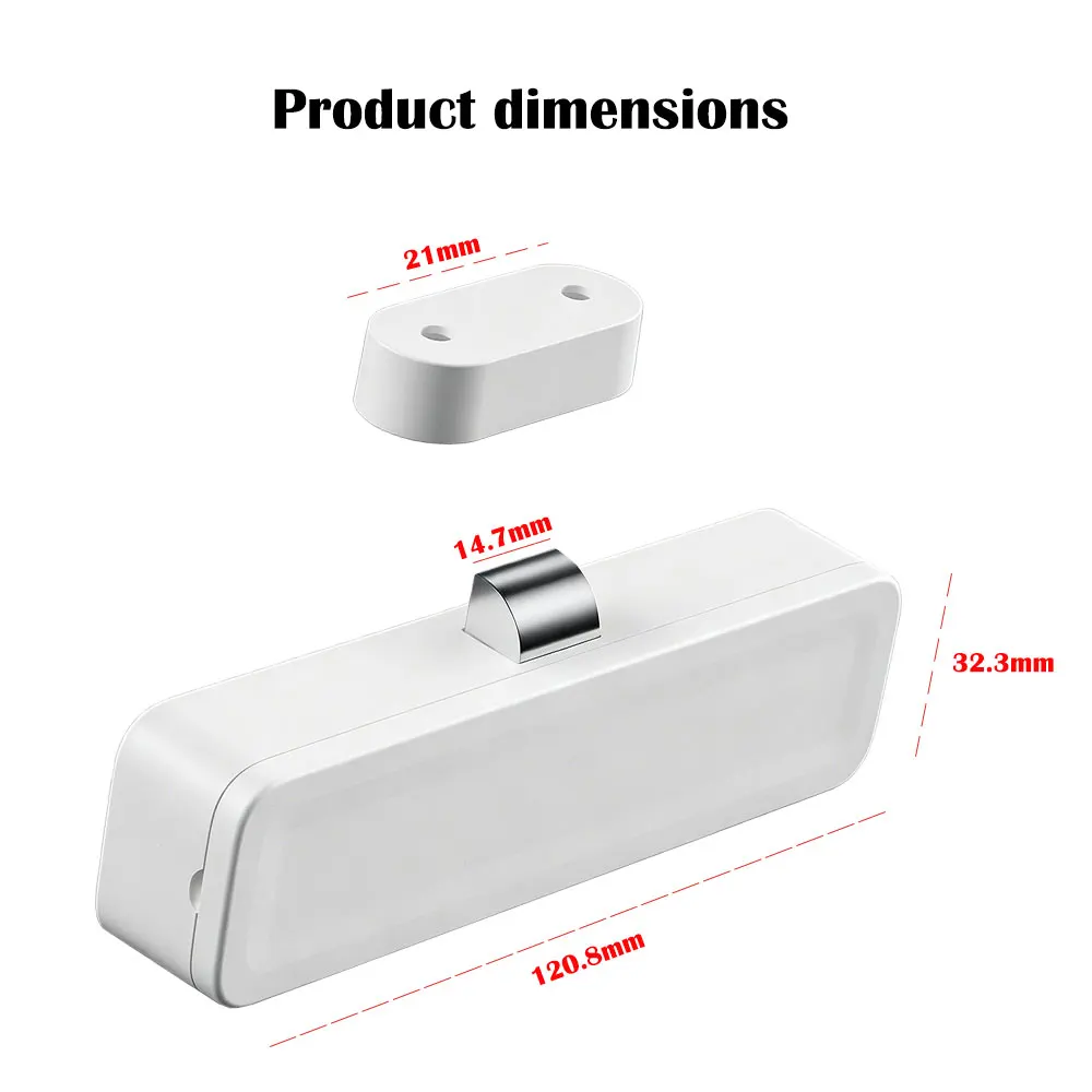 TTLock App Invisible Smart Cabinet Lock, Drill-Free Keyless RFID Card Electronic Hidden Drawer Lock for Furniture Wardrobe Offic - Image 4