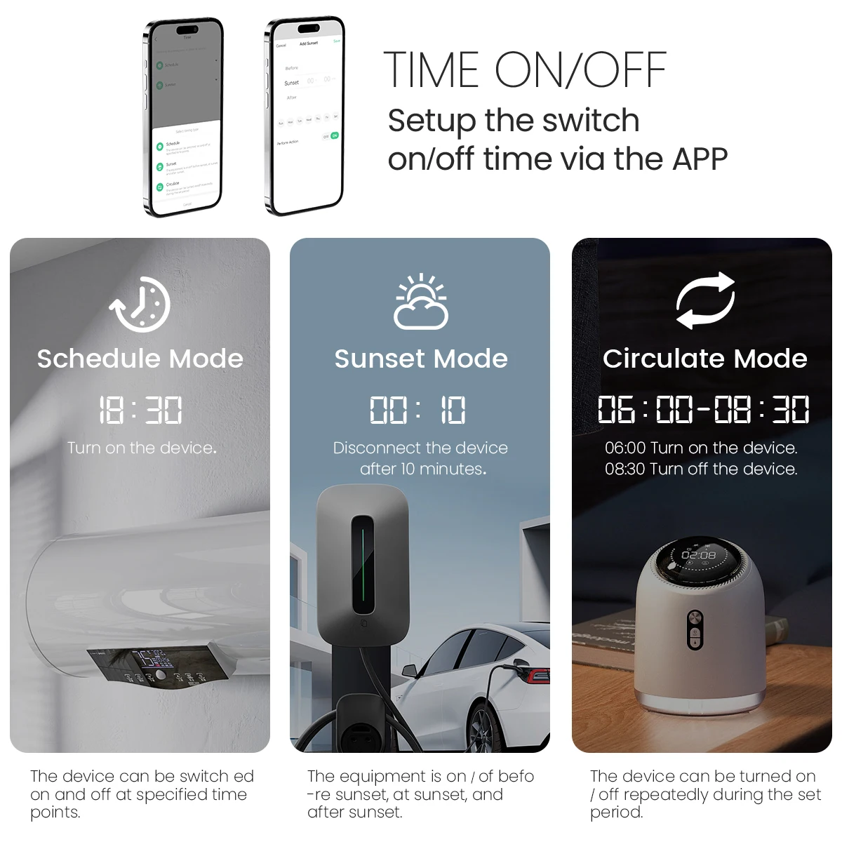 Tuya WiFi Circuit Breaker Smart 1P+N 63A MCB Timer Power Energy kWh Voltage Current Meter Protector Voice Remote Control Switch - Image 4